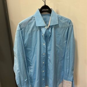 Bugatchi Mens Dress Shirt French Cuff